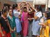 Children perform ritual to please Rain God