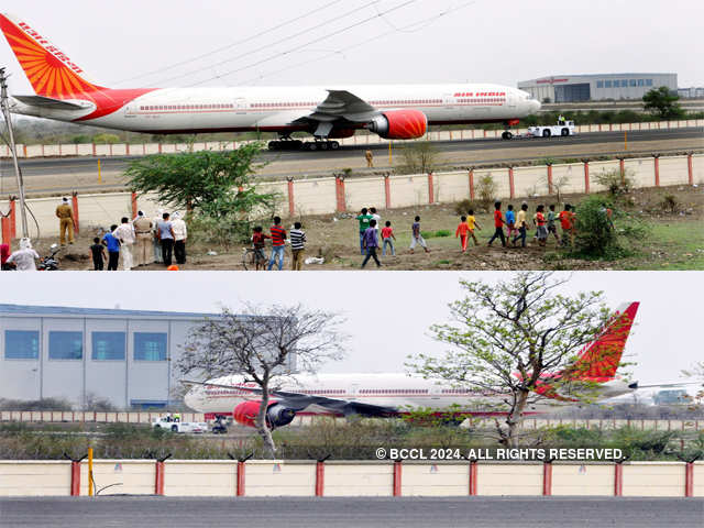 Finally Mro Depot In Nagpur Takes Off With Arrival Of Boeing S 777 Aircraft Mro Depot In Nagpur Takes Off With Arrival Of Boeing S 777 The Economic Times