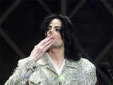 Michael Jackson after receiving Artist of the Century Award