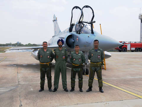 Flown by IAF pilots