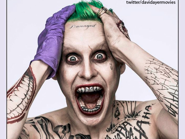 Official Look Of Jared Leto As Joker Is Revealed The Economic Times