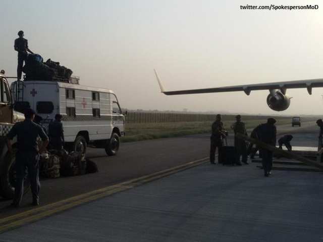 C-17 a/c of IAF aircrafts to be sent to Kathmandu