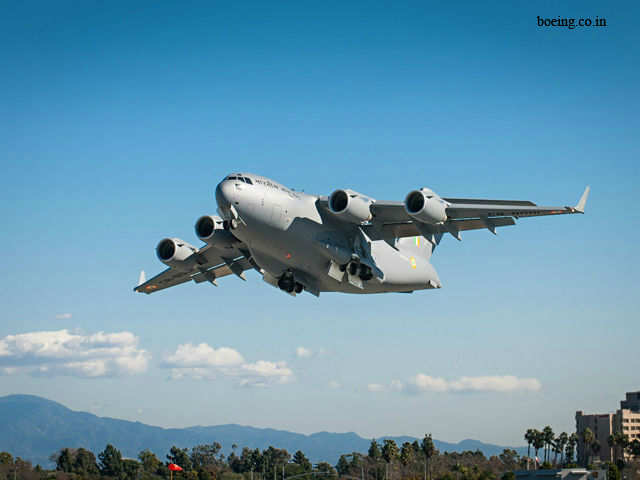 C-17s have also flown military missions