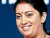 Union HRD minister Smriti Irani rejects charges of saffronising education