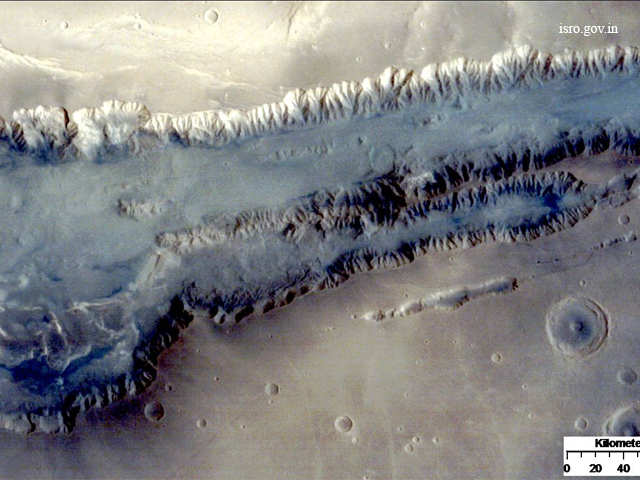 Valles Marineris of Mars