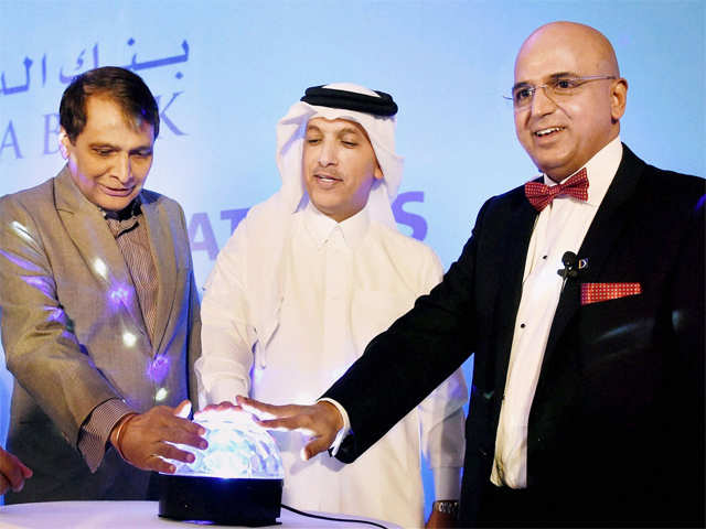 Launch of Doha Bank orperations in India