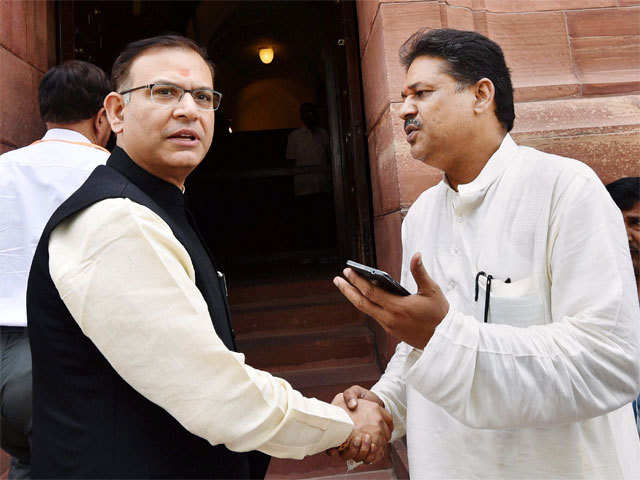 BJP leaders Jayant Sinha and Kirti Azad