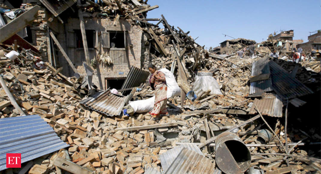 Nepal earthquake toll rises to 6,624 The Economic Times