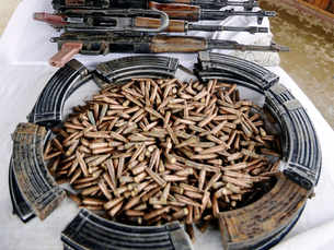 Arms cache recovered from militant hideout in Kashmir