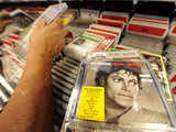 Michael Jackson's music CDs on sale