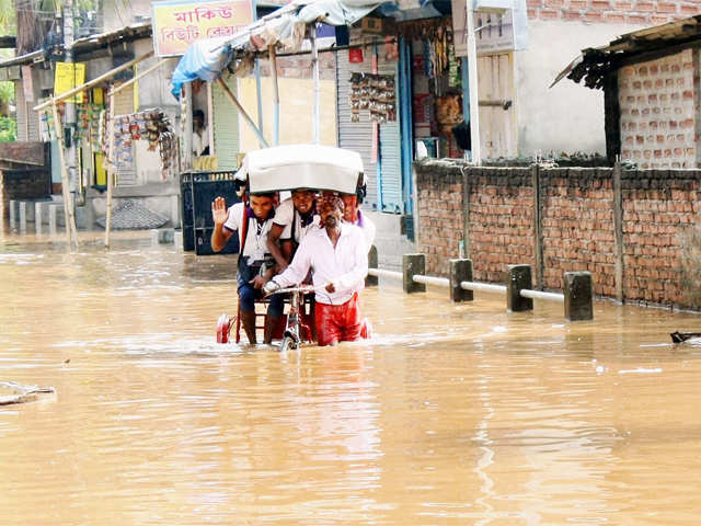 Flood in Guwahati