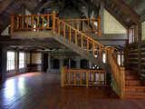 Interior of the pool house