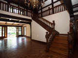 Across the foyer of the main house