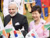 PM Modi's gift to South Korea President Park Geun-hye: Stoles inscribed with Ravindranath Tagore's poem