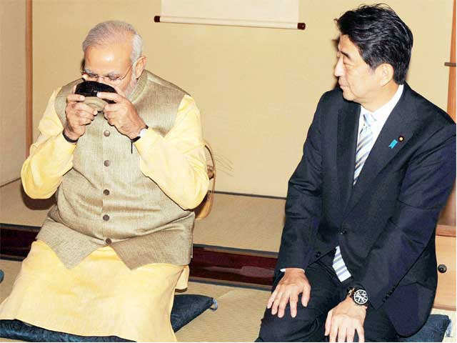 Narendra Modi first trip to Japan