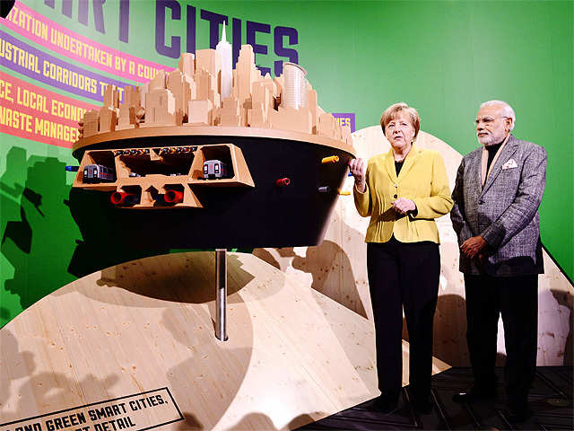 PM Modi with German Chancellor