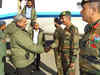 Manohar Parrikar meets troops at Siachen base camp