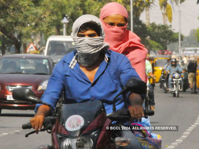 Nose and Mouth covered while riding a bike