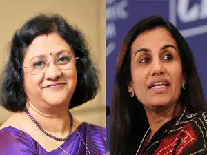 SBI Chief Arundhati Bhattacharya, ICICI bank head Chanda Kochhar are among the world's 100 most powerful women, according to the Forbes' annual list. SBI Chief Arundhati Bhattacharya, ICICI bank head Chanda Kochhar are among the world's 100 most powerful women, according to the Forbes' annual list.