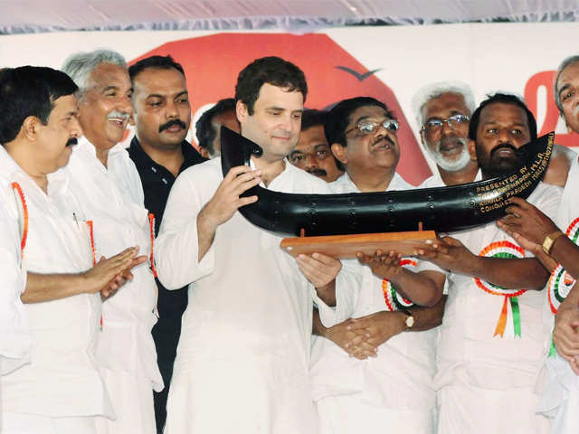 Rahul Gandhi in Thrissur
