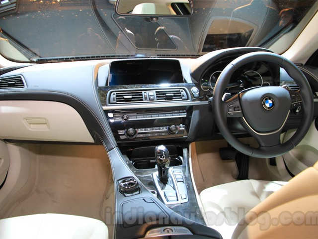 Interior 2015 Bmw 6 Series Facelift Launched At Rs 1 14