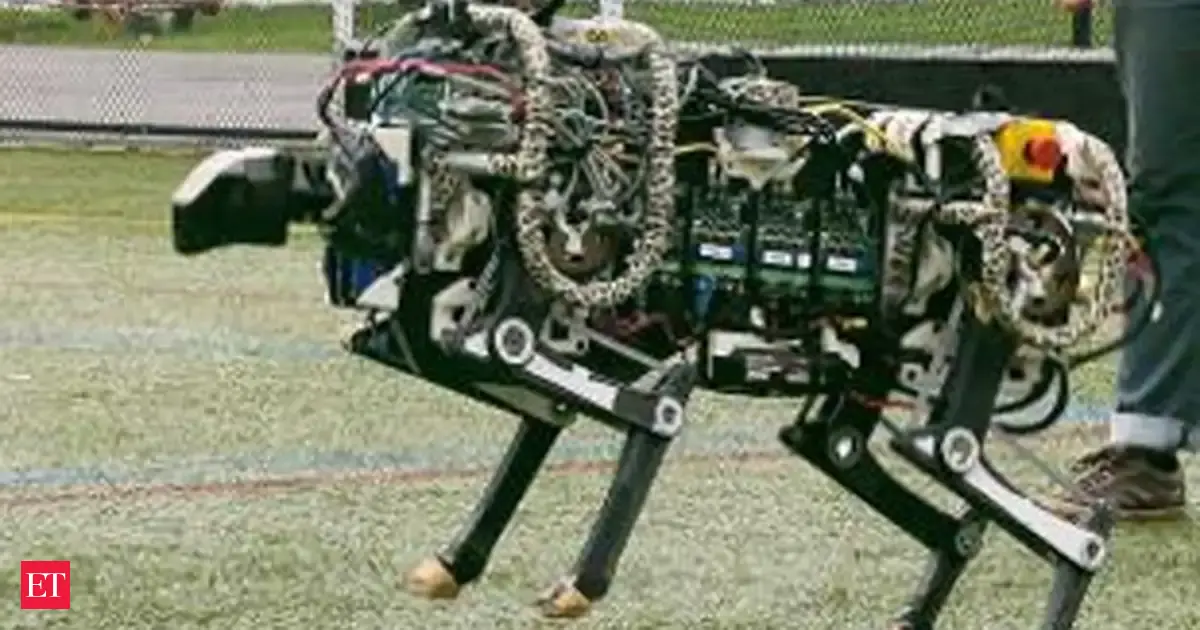 MIT's cheetah robot can now leap over obstacles - The Economic Times
