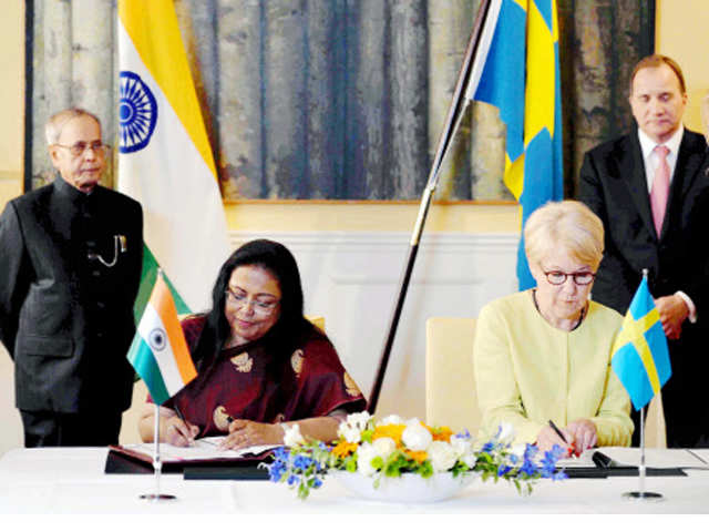 India Sweden sign pact on sustainable urban development