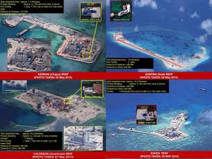How China is building artificial islands in South China Sea