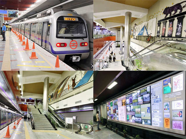 ITO metro station all set for inauguration