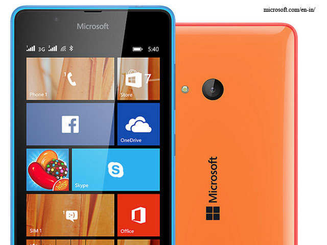 The Lumia 540 is in sub Rs 10,000 price bracket