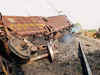 Goods train derails in Jharkhand's Latehar