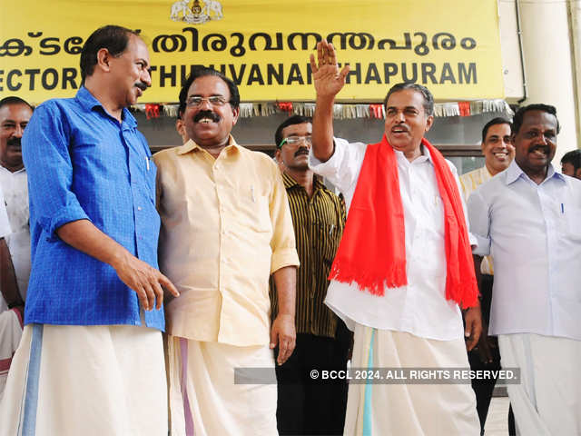 CPM's Vijayakumar files nomination in Thiruvananthapuram