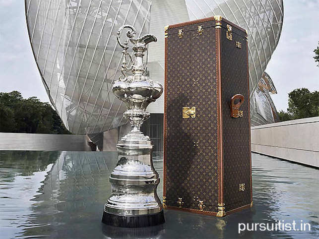 The FIFA World Cup Trophy Had A Customised Louis Vuitton Case And 2 Guards  Protecting It