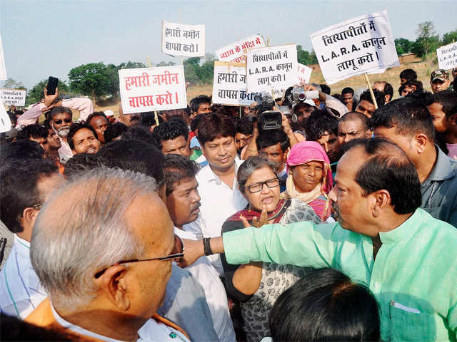 Protest in Jharkhand
