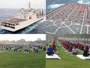 International Yoga Day: Yoga on Siachen, across the seas