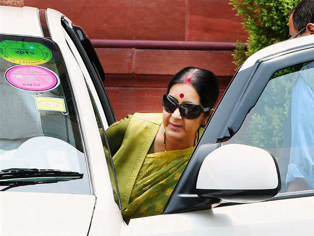 External Affairs Minister Sushma Swaraj