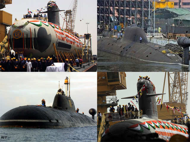 India's depleting submarine strength worries Navy