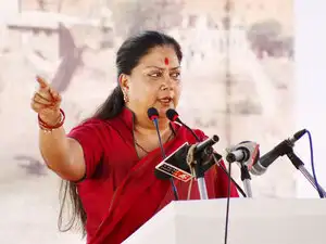 Rajasthan Chief Minister Vasundhara Raje cancelled her visit to Punjab where she would have come face-to-face with BJP president Amit Shah. Rajasthan Chief Minister Vasundhara Raje cancelled her visit to Punjab where she would have come face-to-face with BJP president Amit Shah.