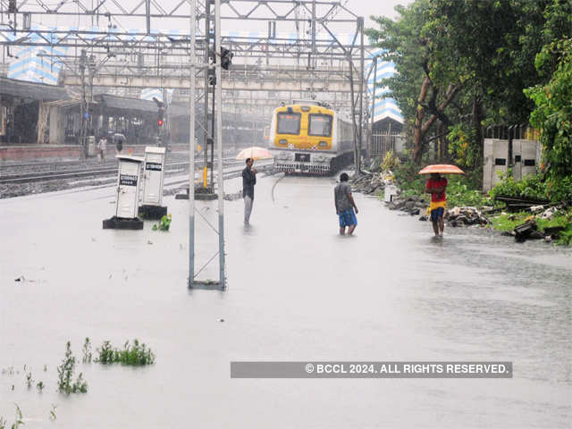 Water logged at Matunga station