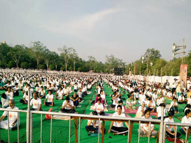 Bhopal participates in International Yoga Day
