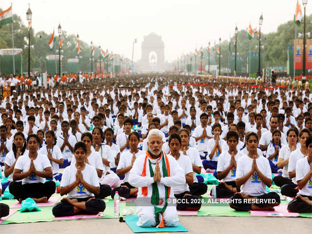 Yoga answer to human beings' progress