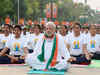 Spectacular celebrations mark International Day of Yoga