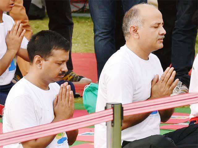 How various ministers celebrated International Yoga Day