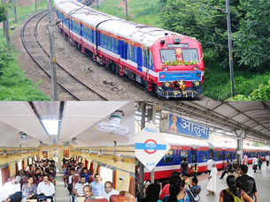 India's first air-conditioned DEMU train launched