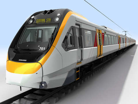 Bombardier's new trains for Australia