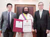 Sri Sri Ravi Shankar conferred with Colombia's highest civilian award
