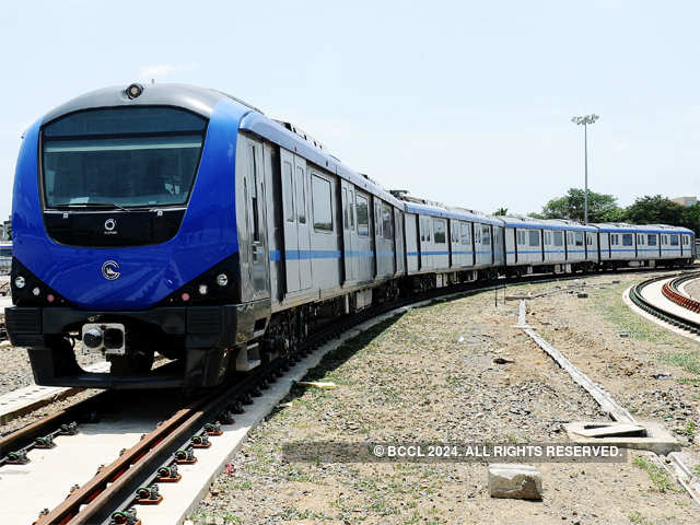 Chennai Metro before its launch