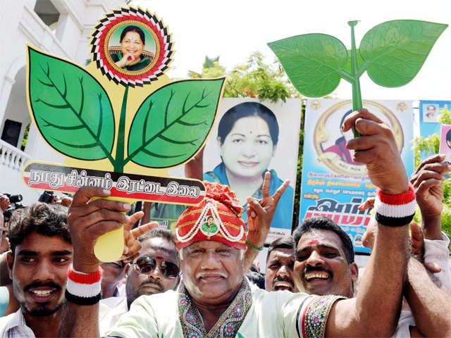 AIADMK supporters