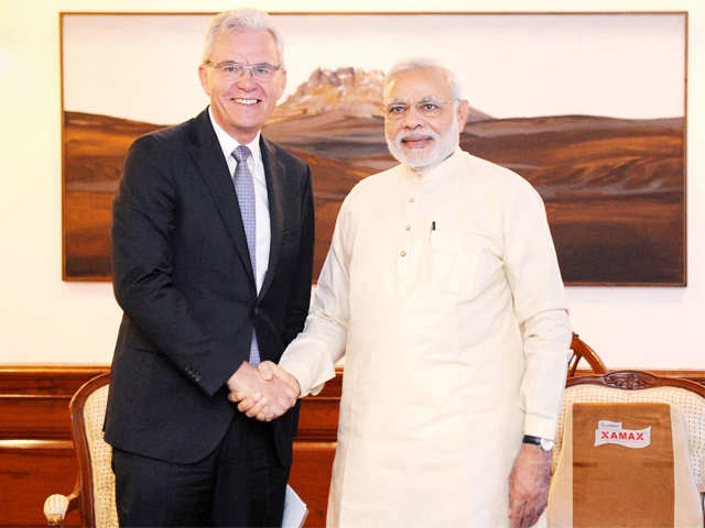 PM Narendra Modi and Airbus CEO