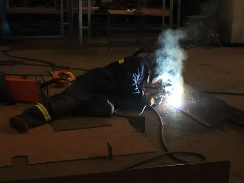 Hard at work